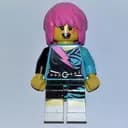 Minifigurka: Rocker Girl