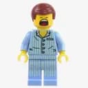 Minifigurka: Emmet, Pajamas
