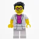 Minifigurka: Yuppie (CMF)
