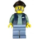 Minifigurka: Kiosk Owner