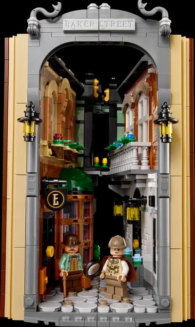 LEGO 10351 Sherlock Holmes: Book nook