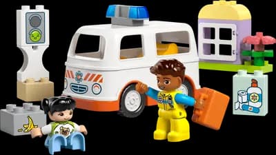 LEGO 10447 Karetka z kierowcą