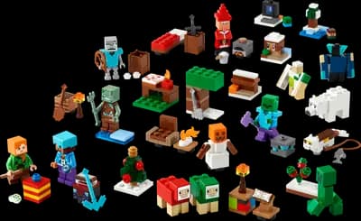 LEGO 21280 LEGO Minecraft Kalendarz adwentowy na 2025 rok