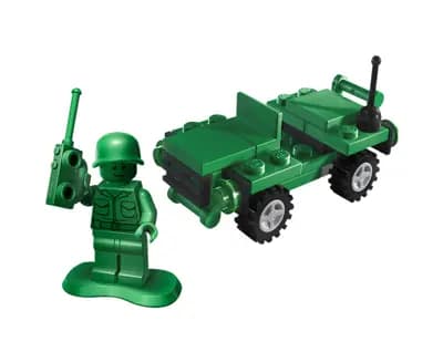 LEGO 30071 Army Jeep