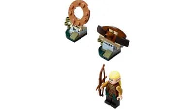 LEGO 30215 Legolas Zielony Liść