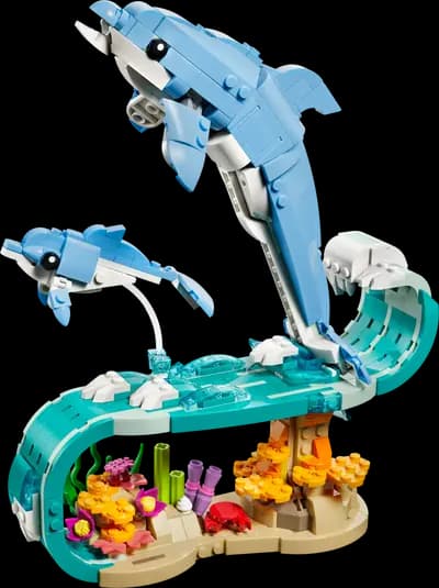 LEGO 31385 Zwierzęta morskie: piękny delfin