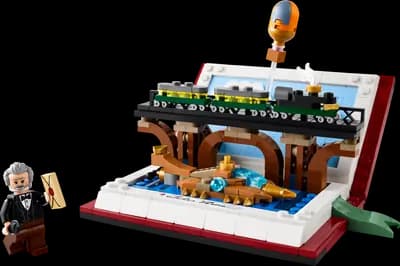 LEGO 40690 Hołd dla książek Julesa Verne’a