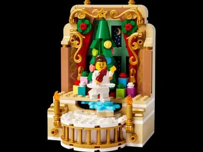 LEGO 40701 Scena z baletnicą i dziadkiem do orzechów