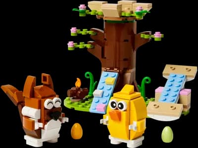 LEGO 40709 Wiosenny plac zabaw dla zwierzątek