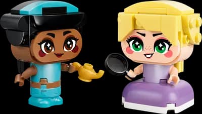 LEGO 43303 Mała Dżasmina i Roszpunka