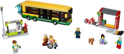 LEGO 60154 Przystanek autobusowy