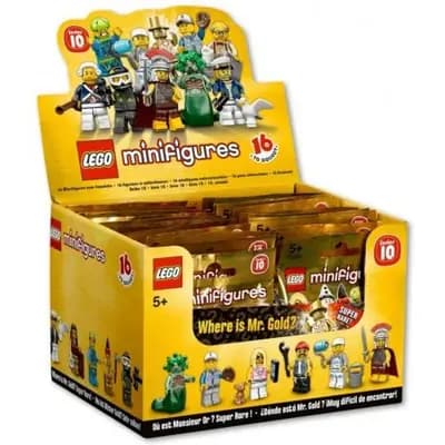 LEGO 6029138 Minifigurki Kolekcjonerskie Seria 10 - Zafoliowane pudełko
