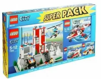 LEGO 66193 Superpakiet Medyczny LEGO City