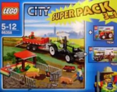 LEGO 66358 LEGO City Superpakiet 3 w 1