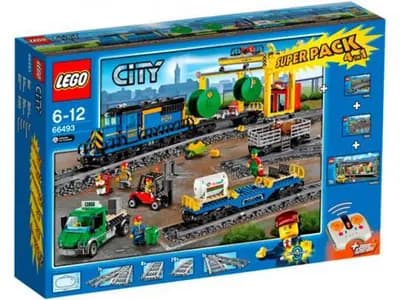 LEGO 66493 Mega Zestaw Pociągów LEGO City 4 w 1