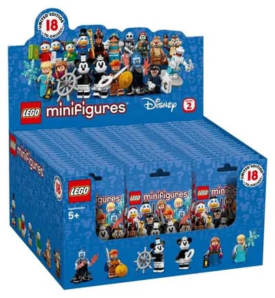 LEGO 66604 Minifigurki LEGO Disney Seria 2 - Całe pudełko