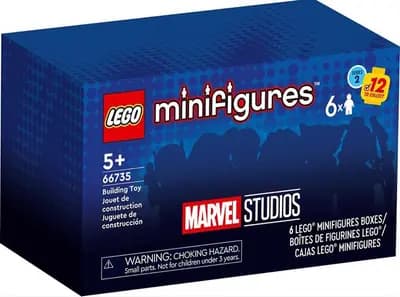 LEGO 66735 LEGO Minifigures Marvel Seria 2 – sześciopak