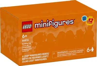 LEGO 66814 Minifigurki LEGO z serii 25 – zestaw 6 sztuk
