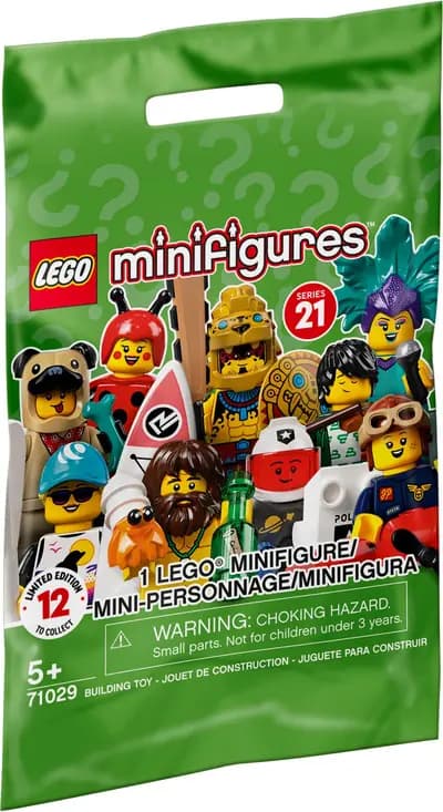 LEGO 71029 Minifigurki LEGO Seria 21 - Saszetka-niespodzianka