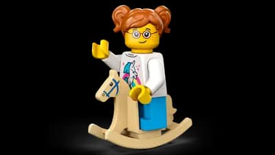 LEGO 71037 Jeździec na koniku na biegunach