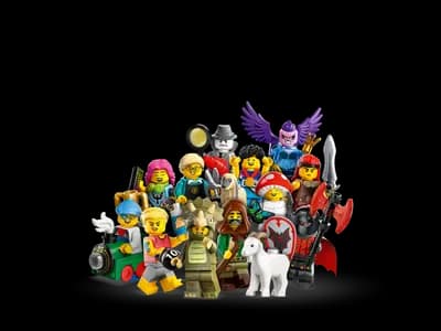 LEGO 71045 LEGO Minifigurki seria 25 – Kompletna kolekcja
