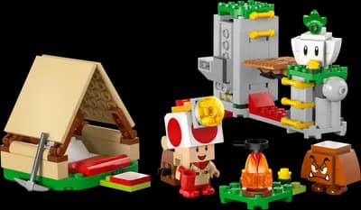 LEGO 72040 Captain Toad i obóz