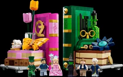 LEGO 75691 Podpórki pod książki z Glindą i Elphabą