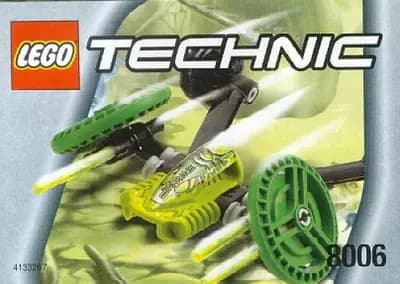 LEGO 8006 Technic Łódź bagienna