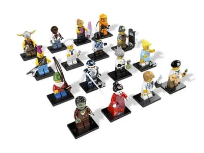LEGO 8804 Minifigurki LEGO Seria 4 – Kompletna kolekcja