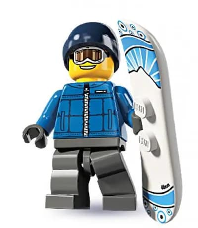 LEGO 8805 Snowboardzista