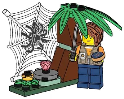 LEGO 952410 Odkrywca dżungli