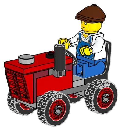 LEGO 952509 Traktor