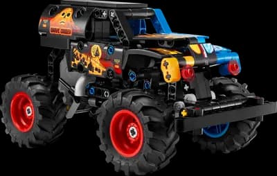 LEGO 42219 Monster Jam Grave Digger Ogień i lód