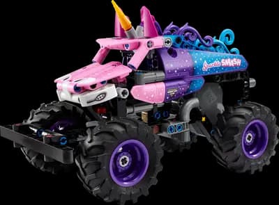 LEGO 42220 Monster Jam Sparkle Smash z napędem typu pull-back