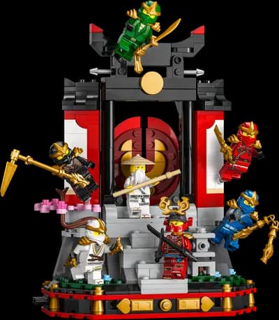 LEGO 71866 Ozdoba z postaciami ninja - 15-lecie