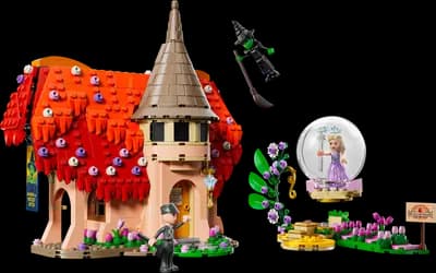 LEGO 75690 Wizyta Glindy i Elphaby w Munchkinland